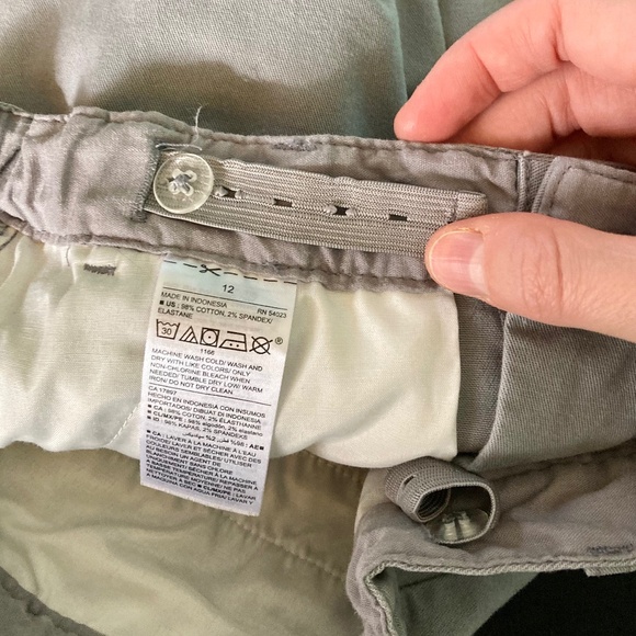 Boy’s size 12 Old Navy gray dress pants with adjustable waist - Picture 6 of 6